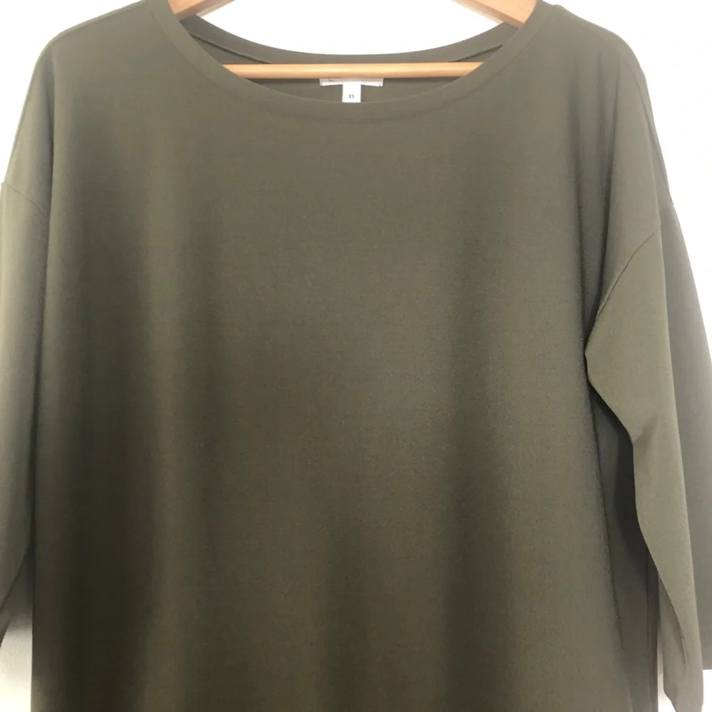 Leith Green Mini Shift Dress Size XS - Picture 3 of 11